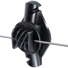 Speedrite Black Wood Post Claw Electric Fence Insulator - 25 Pack