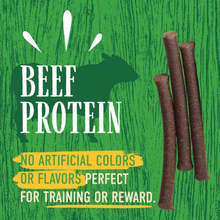 Wholesomes Tank’s Beef Jerky Sticks | Grain-Free Dog Treats with USA Beef | 25 oz. Bag