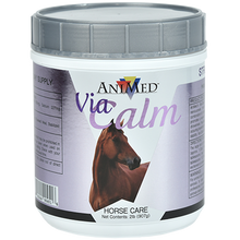 AniMed Via-Calm | Calming Supplement for Horses with L-Tryptophan & Magnesium | 2 lb.
