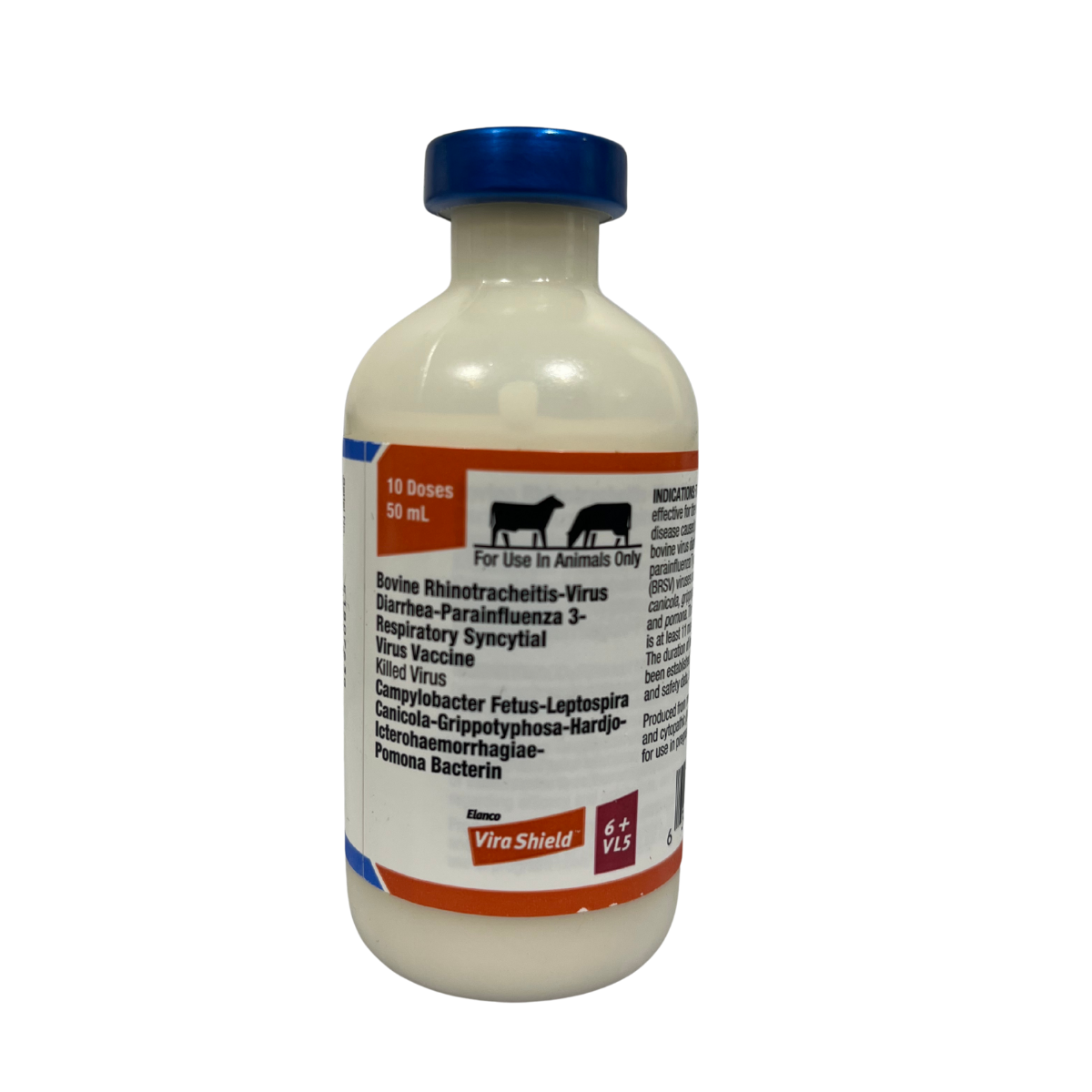 Elanco Vira Shield 6 + VL5 | Cattle Vaccine | Protection Against IBR, PI3, BVD, BRSV, Lepto