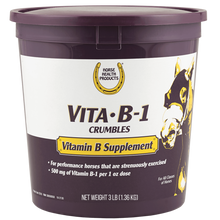 Horse Health Vita B-1 Crumbles Thiamine Supplement for Horses, 3 lb.