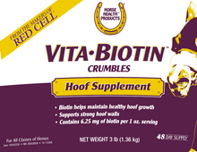 Biotin Crumbles Horse Hoof Supplement | Strong Hoof Growth