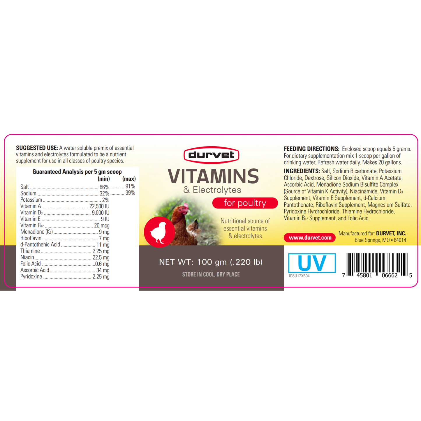 Stop Chicken Pecking Recovery Kit with Spray, Wound Care & Probiotics