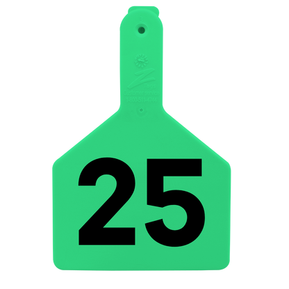 Z Tags One-Piece No-Snag Cow ID Ear Tag – Colors, Numbers & Custom Print