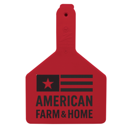 Z Tags One-Piece No-Snag Cow ID Ear Tag | Custom Print